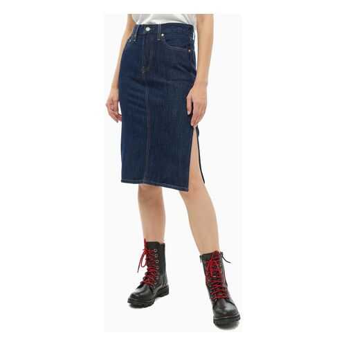 Юбка женская Levis 5236300020 синяя 24 US в FiNN FLARE