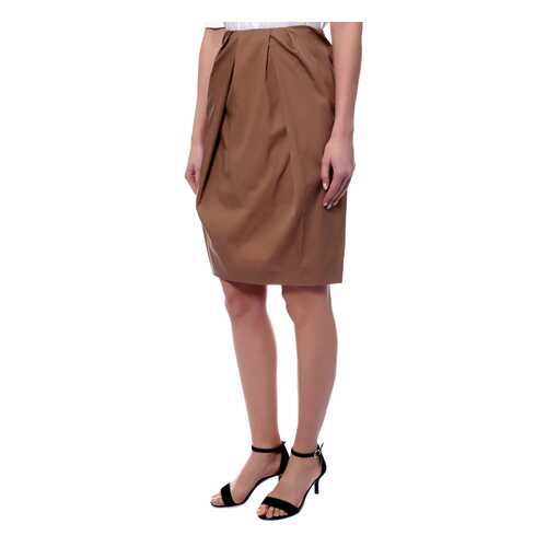 Юбка женская Maison Martin Margiela 31MA0252 коричневая 40 FR в FiNN FLARE
