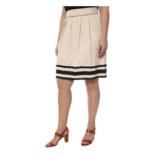 Юбка женская Max Mara 51010107/001 бежевая 48 IT в FiNN FLARE
