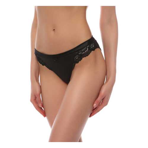 Трусы женские CREACIONES SELENE S.L. BR MARINA (3014) черные XL в FiNN FLARE